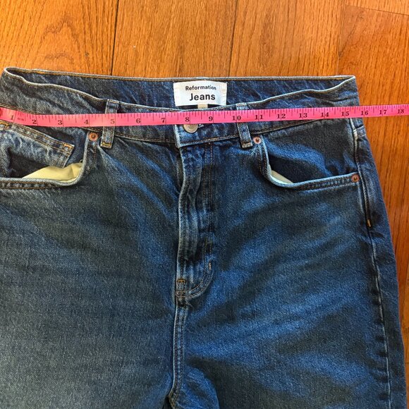 Reformation Wilder High Rise Wide Leg Jeans Size 30 - Picture 8 of 9